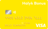 Дебетная карта Halyk Bonus Digital халык банк